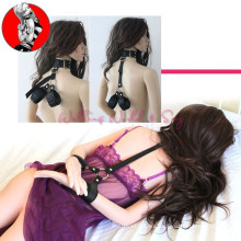 Cuello Bondage Sex Toys para mujeres Erotic Handcuffs Toys
